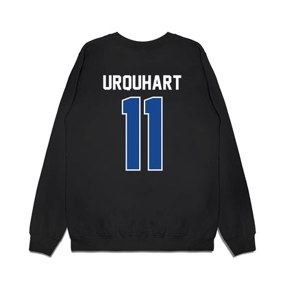 Kentucky - NCAA Football : Braxton Urquhart - Vintage Helmet Premium Crewneck Sweatshirt-1
