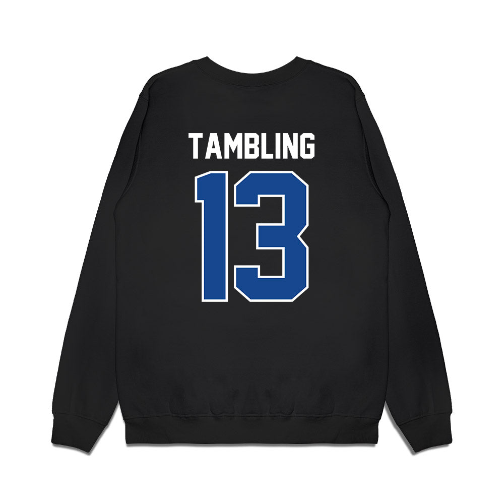 Kentucky - NCAA Football : Nelson Tambling - Vintage Helmet Premium Crewneck Sweatshirt-1