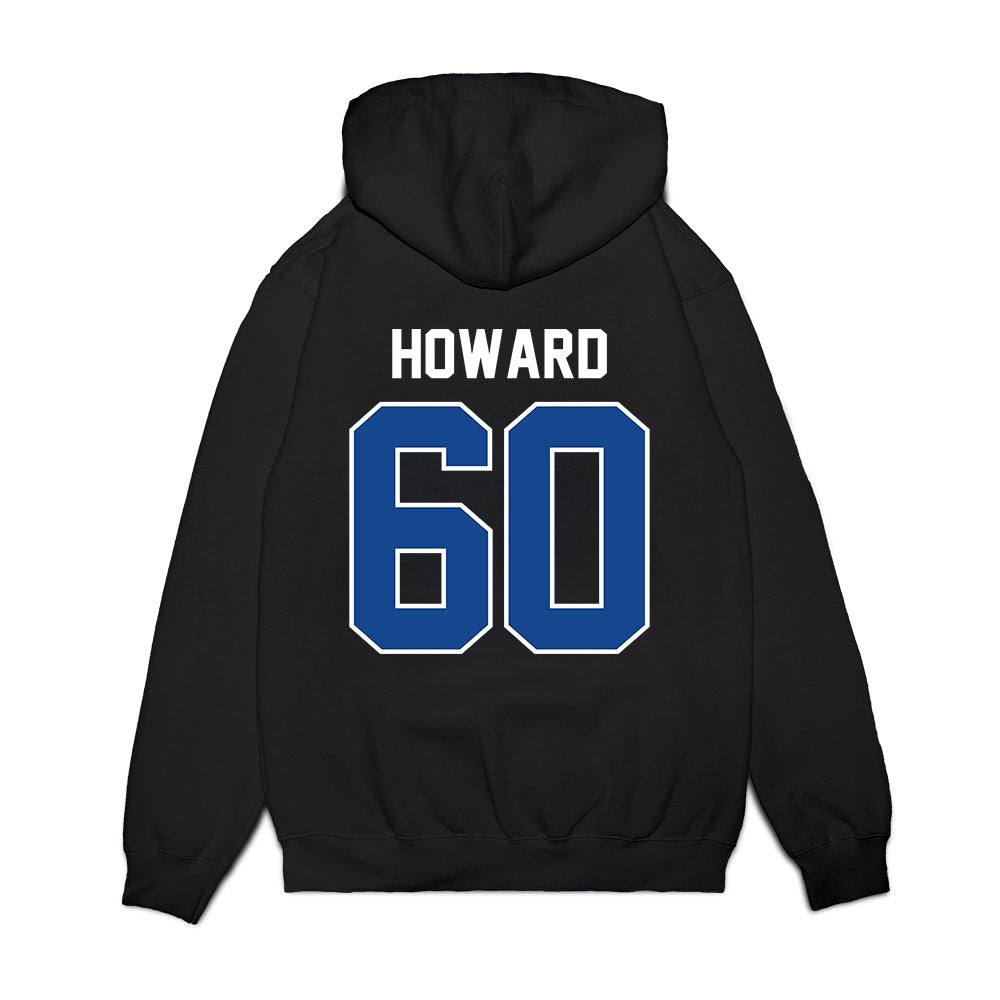 Kentucky - NCAA Football : Mason Howard - Vintage Helmet Premium Hooded Sweatshirt-1