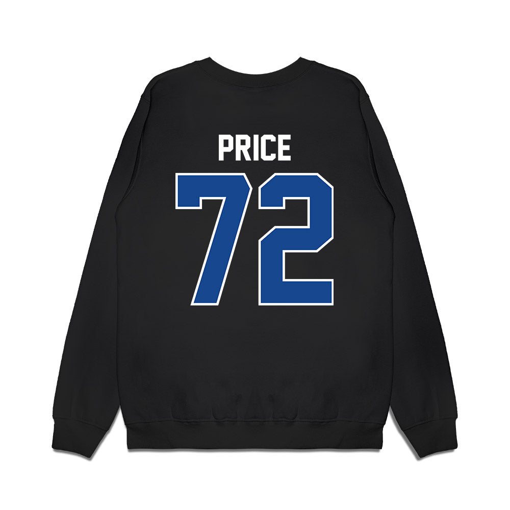 Kentucky - NCAA Football : Coleton Price - Vintage Helmet Premium Crewneck Sweatshirt-1