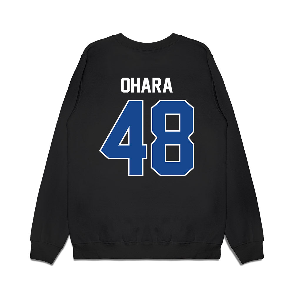 Kentucky - NCAA Football : Thomas OHara - Vintage Helmet Premium Crewneck Sweatshirt-1