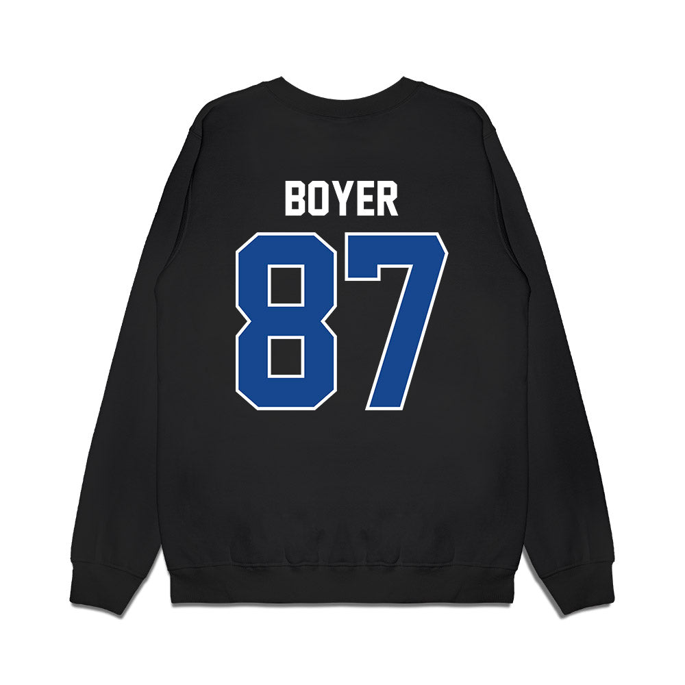 Kentucky - NCAA Football : Henry Boyer - Vintage Helmet Premium Crewneck Sweatshirt-1