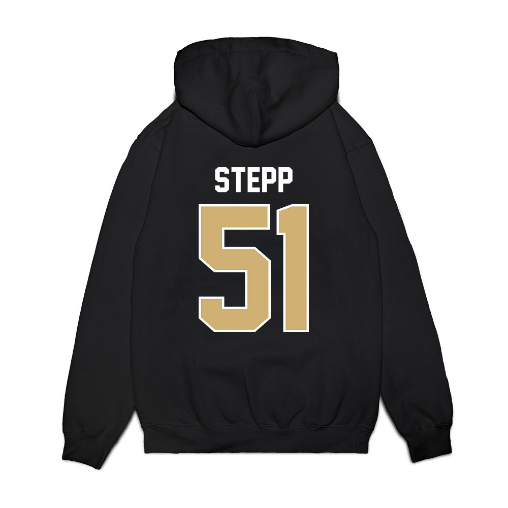 Vanderbilt - NCAA Football : Cameron Stepp - Vintage Helmet Premium Hooded Sweatshirt-1