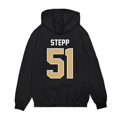 Vanderbilt - NCAA Football : Cameron Stepp - Vintage Helmet Premium Hooded Sweatshirt-1