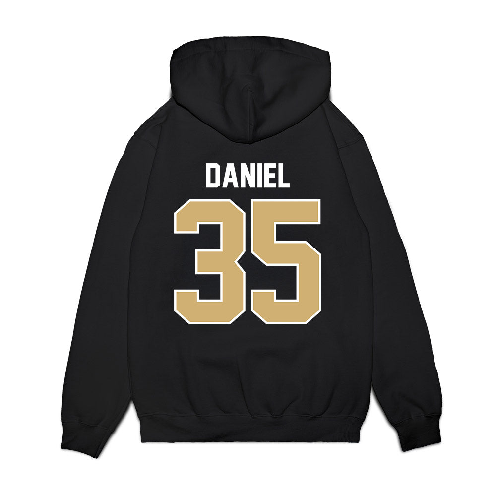 Vanderbilt - NCAA Football : Payne Daniel - Vintage Helmet Premium Hooded Sweatshirt-1