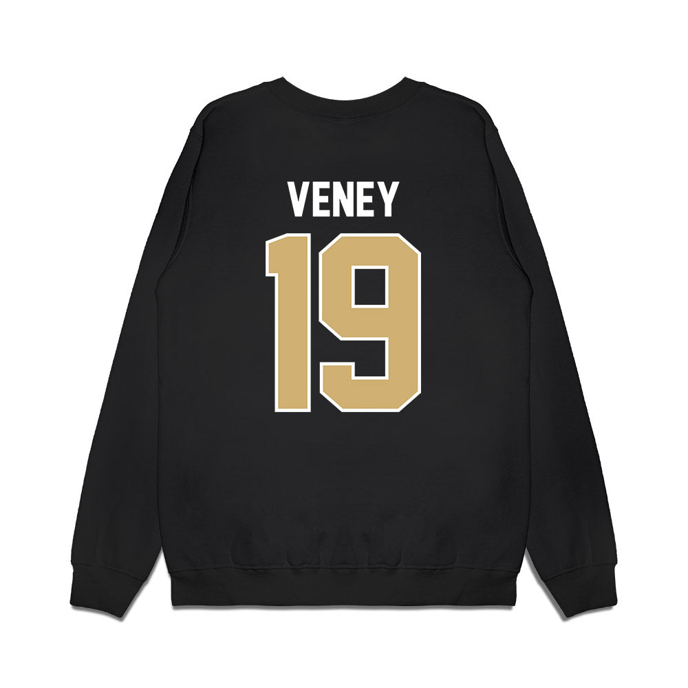 Vanderbilt - NCAA Football : Maurice Veney - Vintage Helmet Premium Crewneck Sweatshirt-1