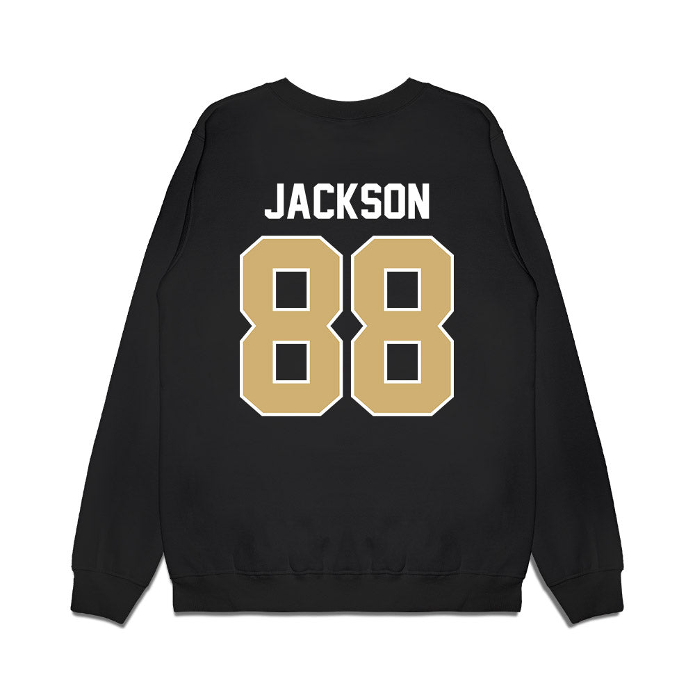 Vanderbilt - NCAA Football : Wils Jackson - Vintage Helmet Premium Crewneck Sweatshirt-1