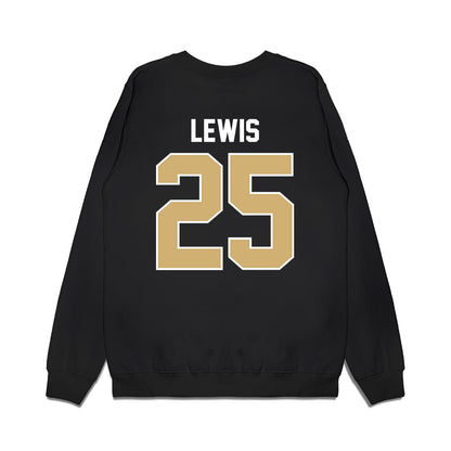 Vanderbilt - NCAA Football : Mason Lewis - Vintage Helmet Premium Crewneck Sweatshirt-1