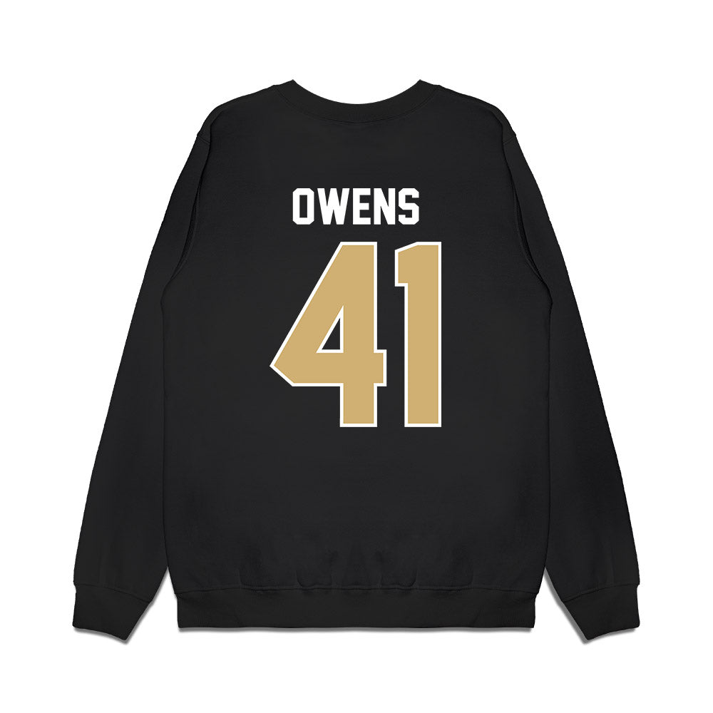 Vanderbilt - NCAA Football : Stone Owens - Vintage Helmet Premium Crewneck Sweatshirt-1