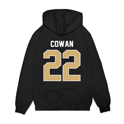 Vanderbilt - NCAA Football : Bryce Cowan - Vintage Helmet Premium Hooded Sweatshirt-1