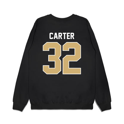 Vanderbilt - NCAA Football : Mason Carter - Vintage Helmet Premium Crewneck Sweatshirt-1