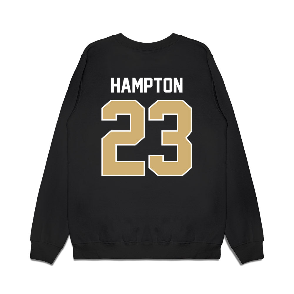 Vanderbilt - NCAA Football : Evan Hampton - Vintage Helmet Premium Crewneck Sweatshirt-1