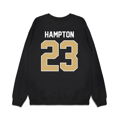 Vanderbilt - NCAA Football : Evan Hampton - Vintage Helmet Premium Crewneck Sweatshirt-1