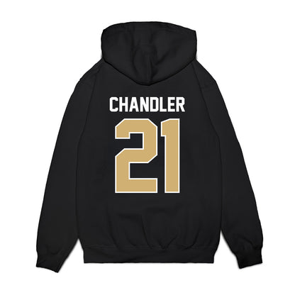 Vanderbilt - NCAA Football : Davin Chandler - Vintage Helmet Premium Hooded Sweatshirt-1