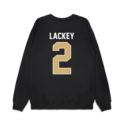 Vanderbilt - NCAA Football : Jaylin Lackey - Vintage Helmet Premium Crewneck Sweatshirt-1
