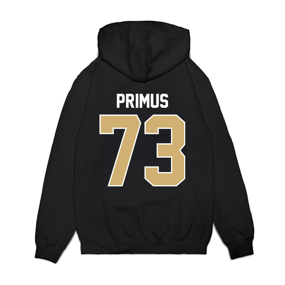 Vanderbilt - NCAA Football : Puleleiite Primus - Vintage Helmet Premium Hooded Sweatshirt-1