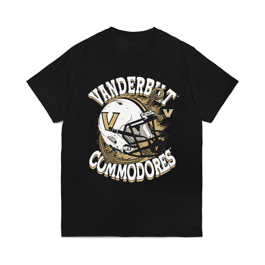 Vanderbilt - NCAA Football : Maurice Veney - Vintage Helmet Comfort Colors T-Shirt-0