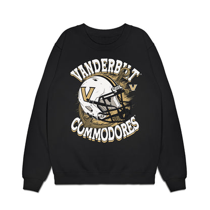 Vanderbilt - NCAA Football : Payne Daniel - Vintage Helmet Premium Crewneck Sweatshirt-0