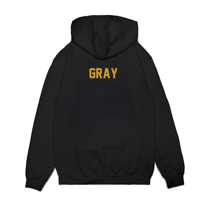 Notre Dame - NCAA Football : Tionne Gray - Vintage Helmet Premium Hooded Sweatshirt-1