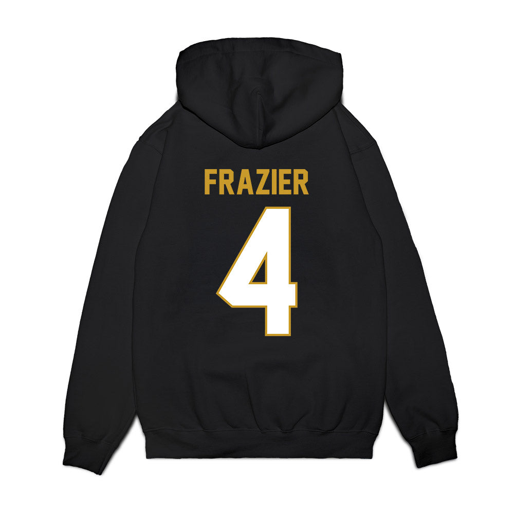 Notre Dame - NCAA Football : Bubba Frazier - Vintage Helmet Premium Hooded Sweatshirt-1