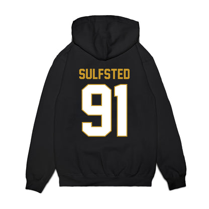Notre Dame - NCAA Football : Gordy Sulfsted - Vintage Helmet Premium Hooded Sweatshirt-1