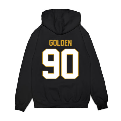 Notre Dame - NCAA Football : Elijah Golden - Vintage Helmet Premium Hooded Sweatshirt-1