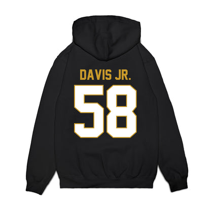 Notre Dame - NCAA Football : Thomas Davis Jr. - Vintage Helmet Premium Hooded Sweatshirt-1