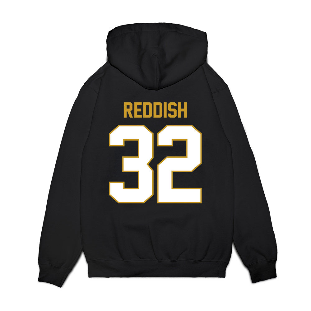 Notre Dame - NCAA Football : Nick Reddish - Vintage Helmet Premium Hooded Sweatshirt-1