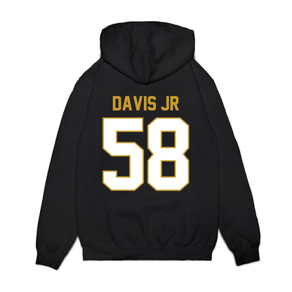 Notre Dame - NCAA Football : Thomas Davis Jr - Vintage Helmet Premium Hooded Sweatshirt-1