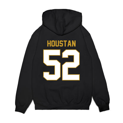 Notre Dame - NCAA Football : Devan Houstan - Vintage Helmet Premium Hooded Sweatshirt-1