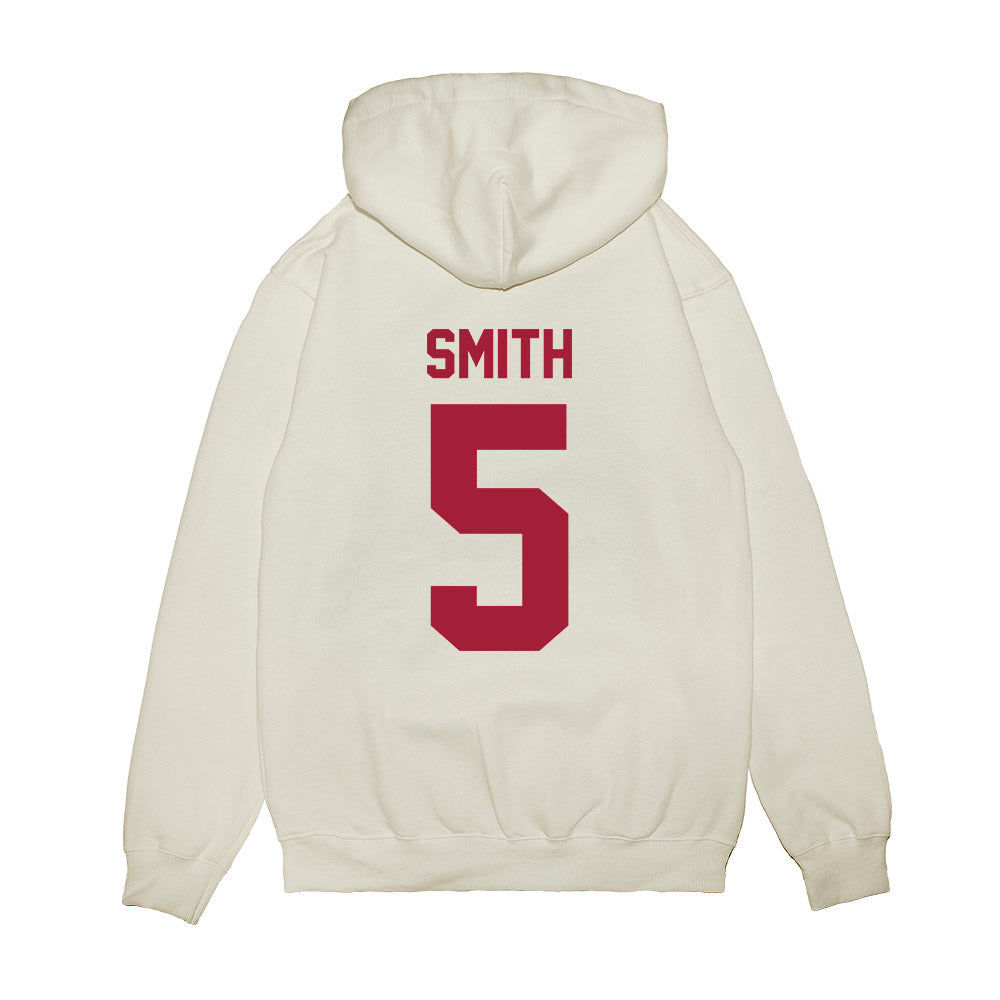 Arkansas - NCAA Football : Sutton Smith - Vintage Helmet Premium Hooded Sweatshirt-1