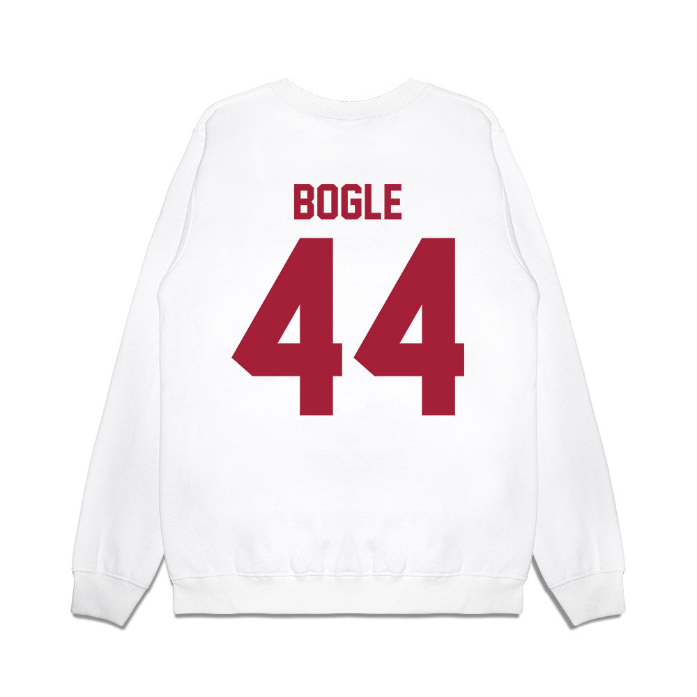 Arkansas - NCAA Football : Ben Bogle - Vintage Helmet Premium Crewneck Sweatshirt-1