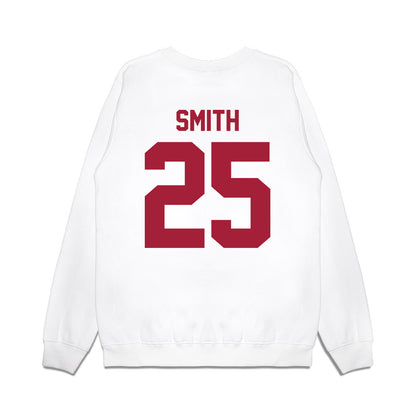 Arkansas - NCAA Football : Ja’Quavion Smith - Vintage Helmet Premium Crewneck Sweatshirt-1