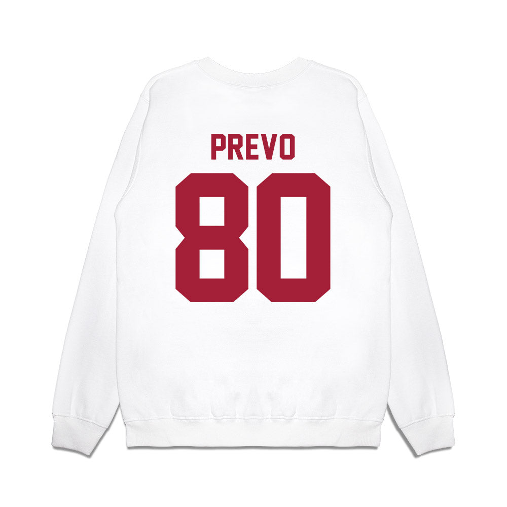 Arkansas - NCAA Football : Dequane Prevo - Vintage Helmet Premium Crewneck Sweatshirt-1