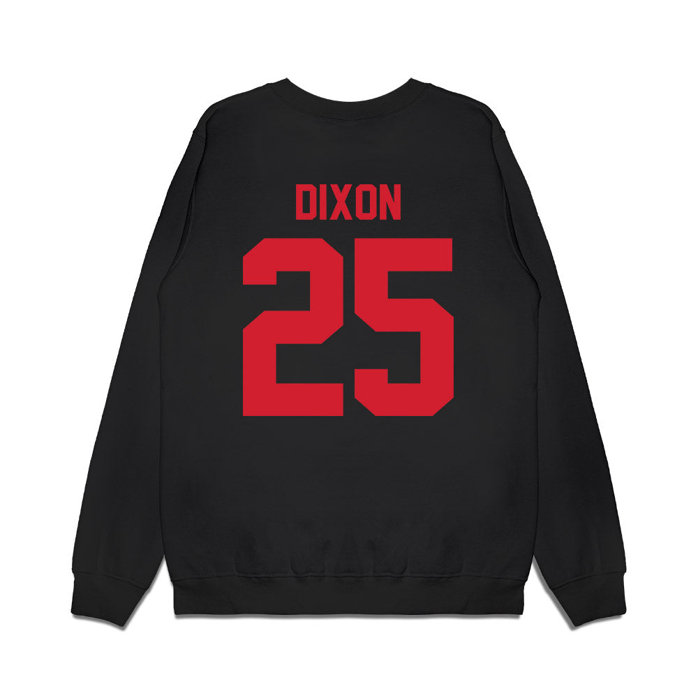 NC State - NCAA Football : Sterling Dixon - Vintage Helmet Premium Crewneck Sweatshirt-1
