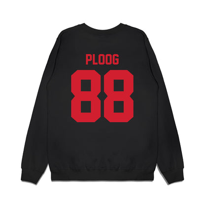 NC State - NCAA Football : Vander Ploog - Vintage Helmet Premium Crewneck Sweatshirt-1