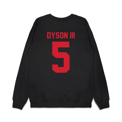 NC State - NCAA Football : Harvey Dyson III - Vintage Helmet Premium Crewneck Sweatshirt-1