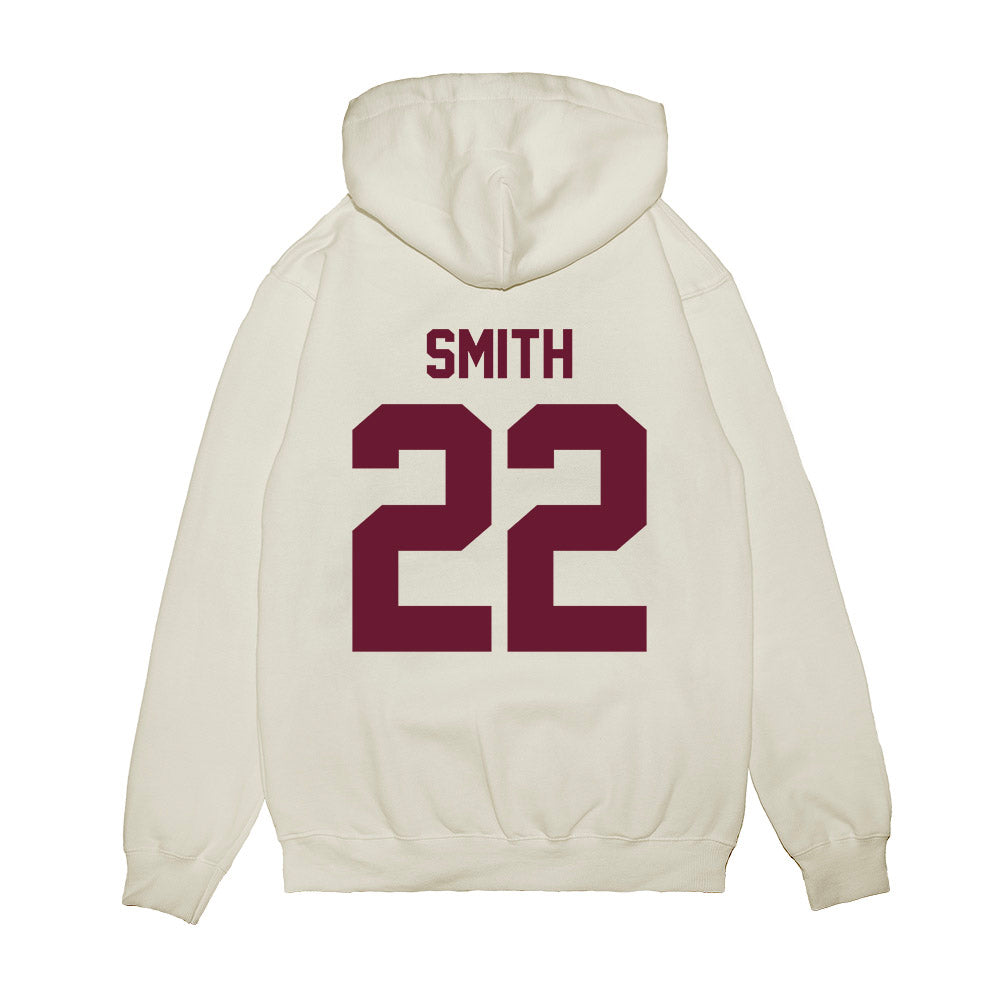 Minnesota - NCAA Football : Mekhai Smith - Vintage Helmet Premium Hooded Sweatshirt-1