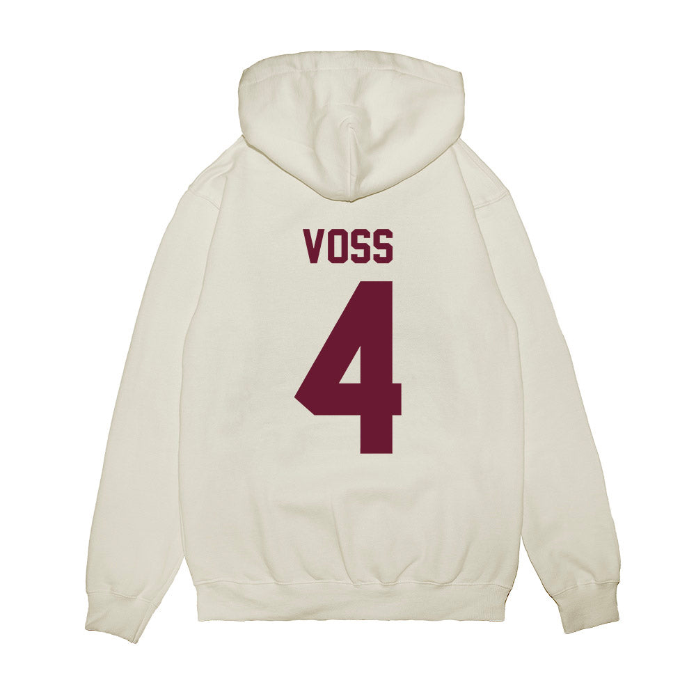 Minnesota - NCAA Football : Roman Voss - Vintage Helmet Premium Hooded Sweatshirt-1