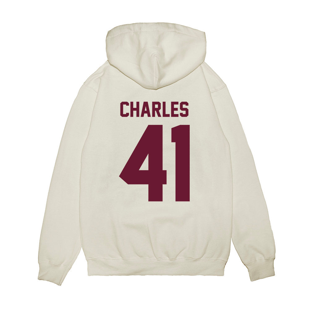 Minnesota - NCAA Football : Anthony Charles - Vintage Helmet Premium Hooded Sweatshirt-1