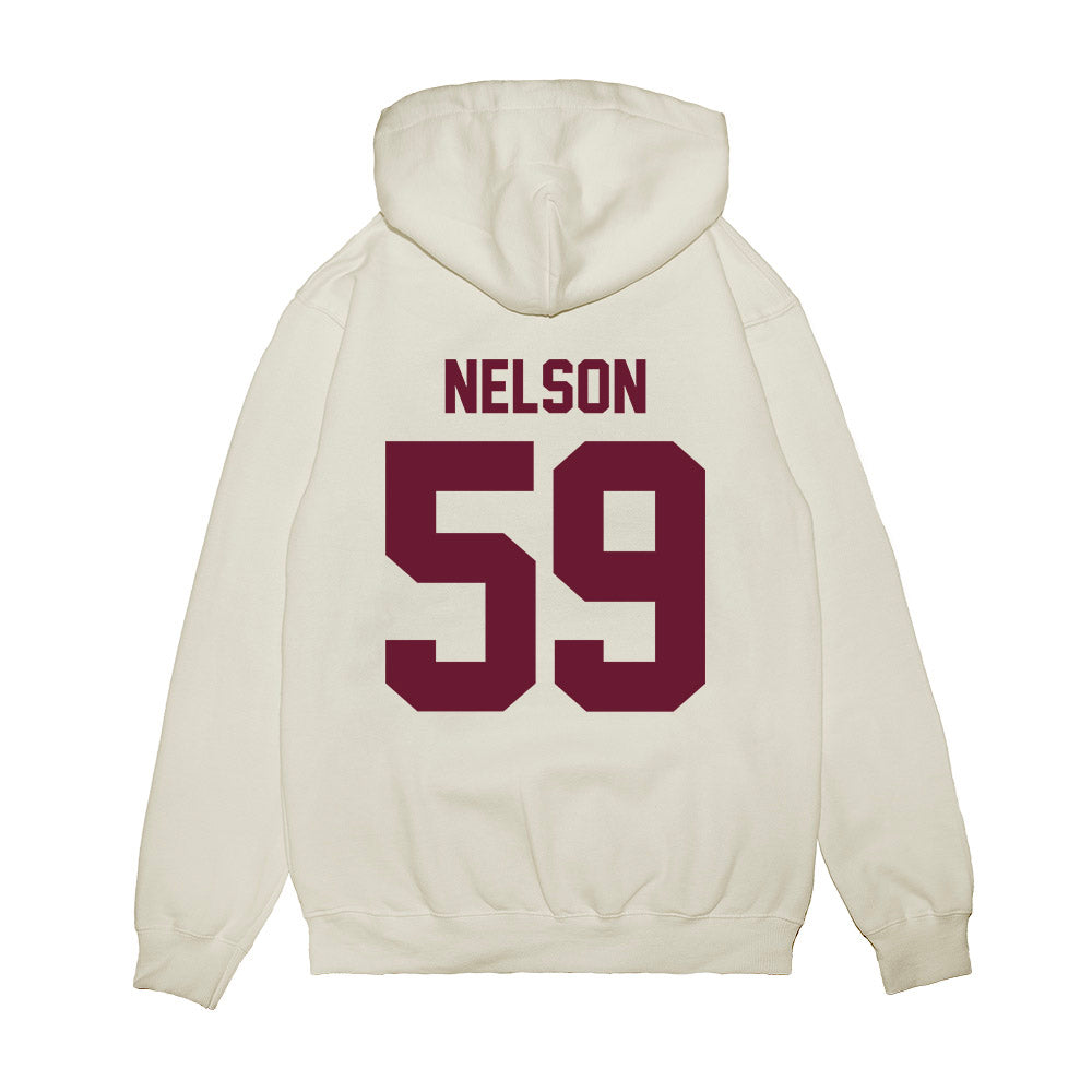 Minnesota - NCAA Football : Tony Nelson - Vintage Helmet Premium Hooded Sweatshirt-1