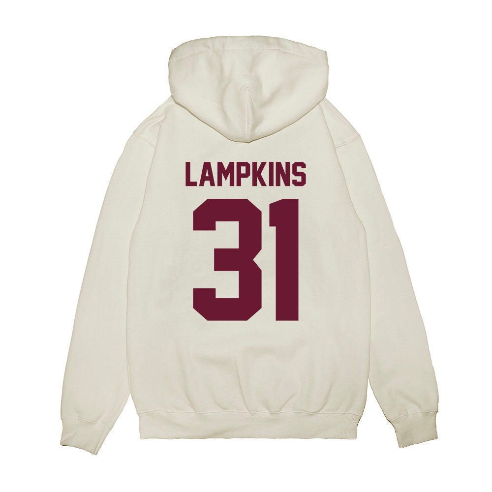 Minnesota - NCAA Football : Jordan Lampkins - Vintage Helmet Premium Hooded Sweatshirt-1