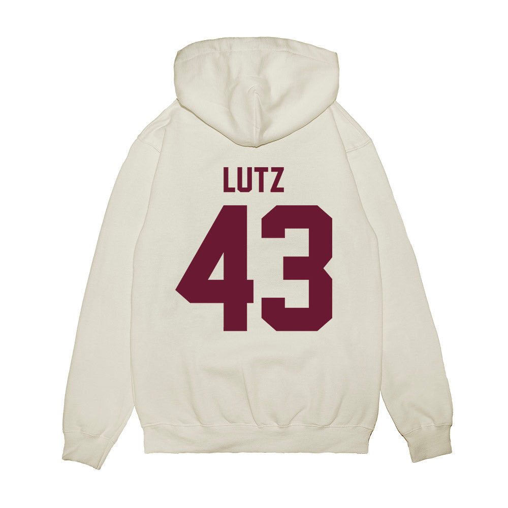 Minnesota - NCAA Football : Jakob Lutz - Vintage Helmet Premium Hooded Sweatshirt-1