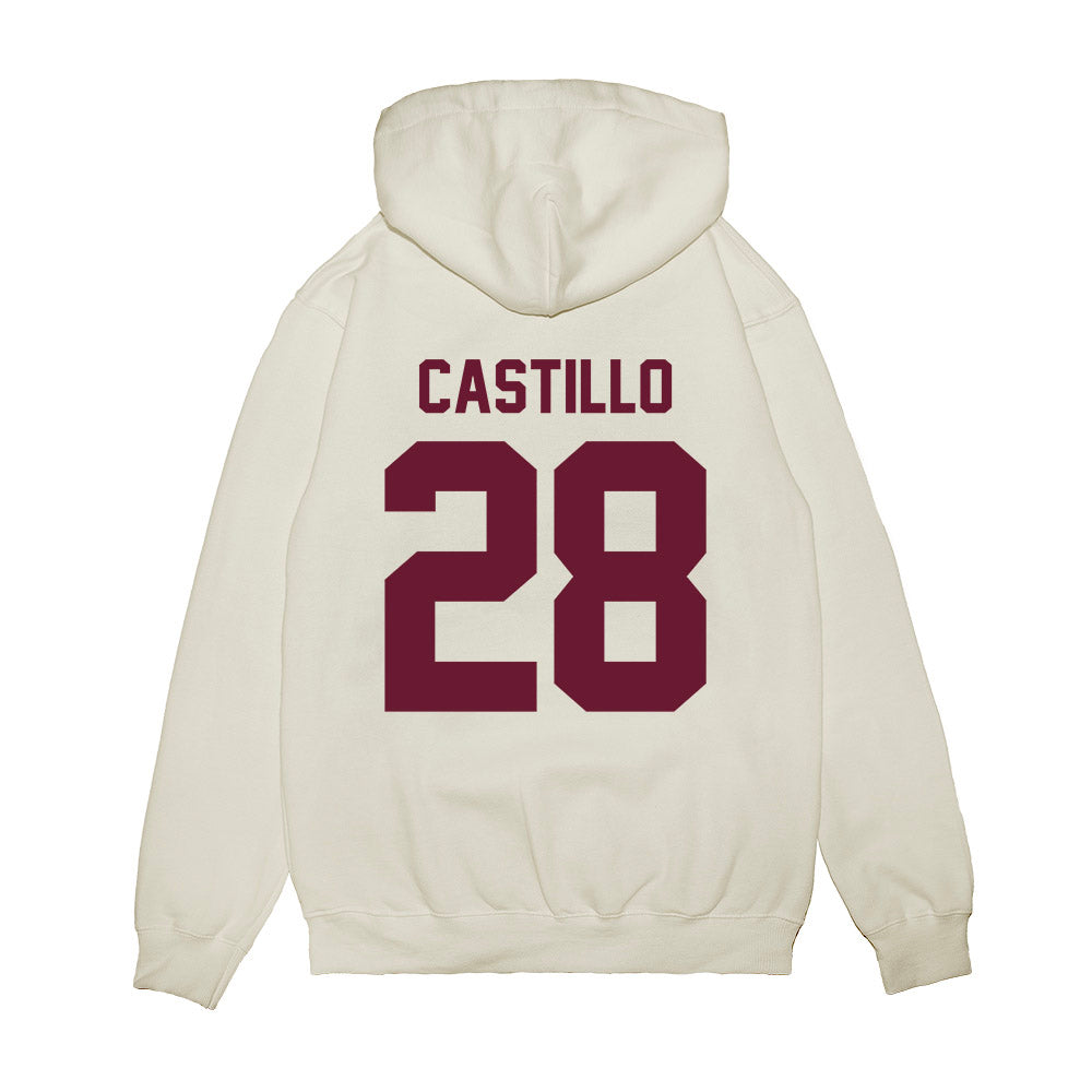 Minnesota - NCAA Football : Niko Castillo - Vintage Helmet Premium Hooded Sweatshirt-1