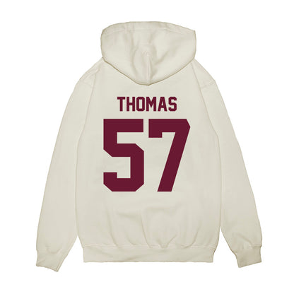 Minnesota - NCAA Football : Aaron Thomas - Vintage Helmet Premium Hooded Sweatshirt-1