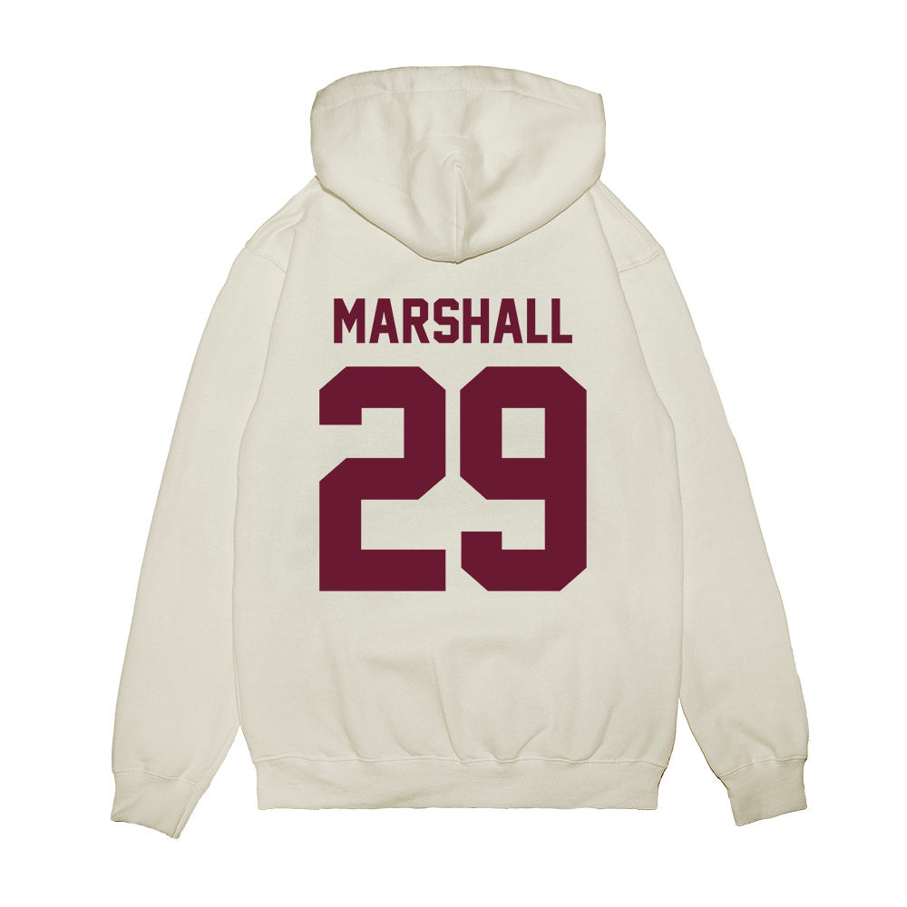 Minnesota - NCAA Football : Andrew Marshall - Vintage Helmet Premium Hooded Sweatshirt-1
