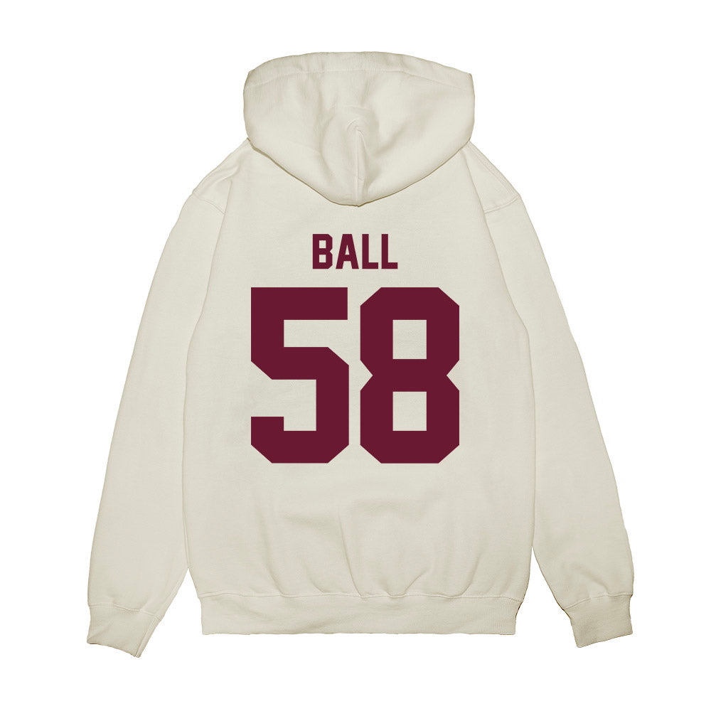 Minnesota - NCAA Football : Jaden Ball - Vintage Helmet Premium Hooded Sweatshirt-1