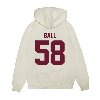 Minnesota - NCAA Football : Jaden Ball - Vintage Helmet Premium Hooded Sweatshirt-1