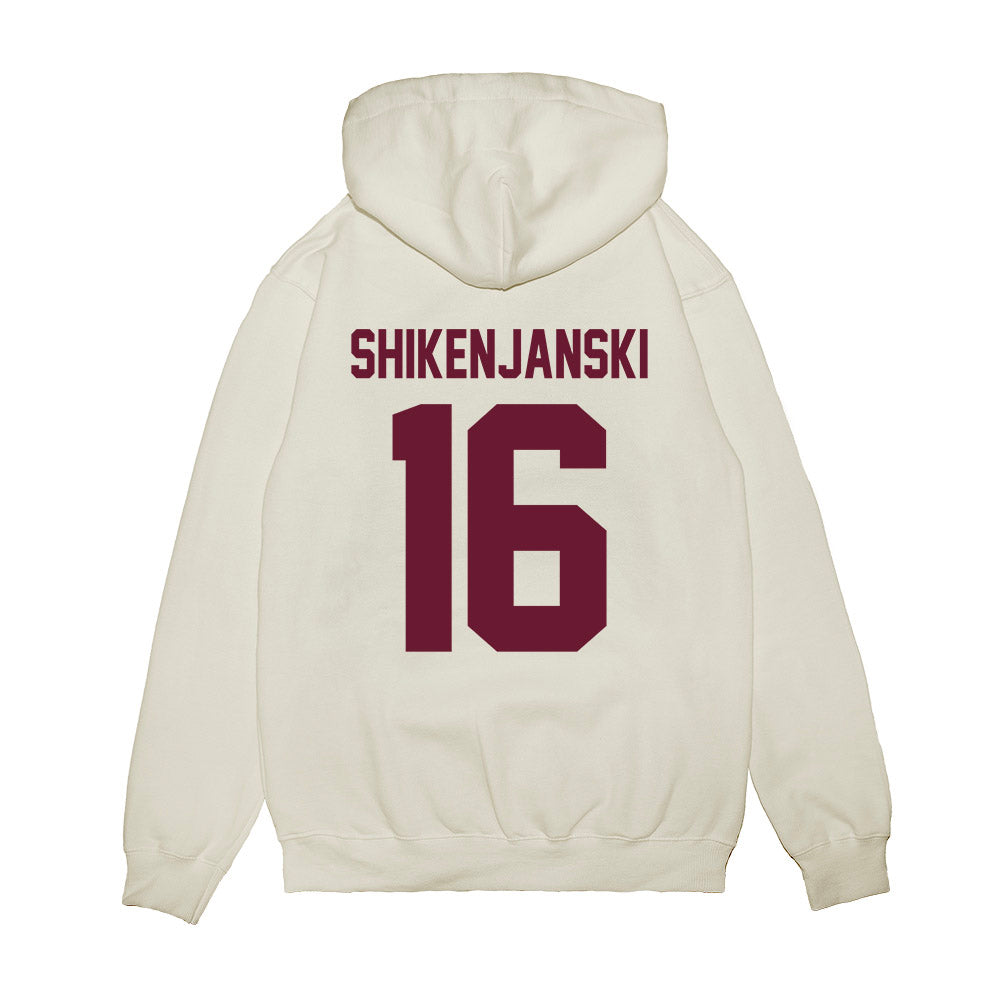 Minnesota - NCAA Football : Max Shikenjanski - Vintage Helmet Premium Hooded Sweatshirt-1