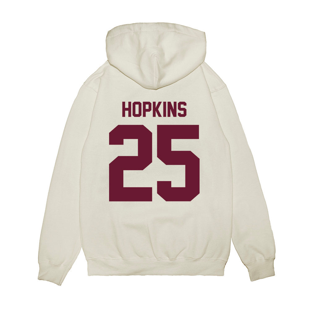 Minnesota - NCAA Football : Justin Hopkins - Vintage Helmet Premium Hooded Sweatshirt-1